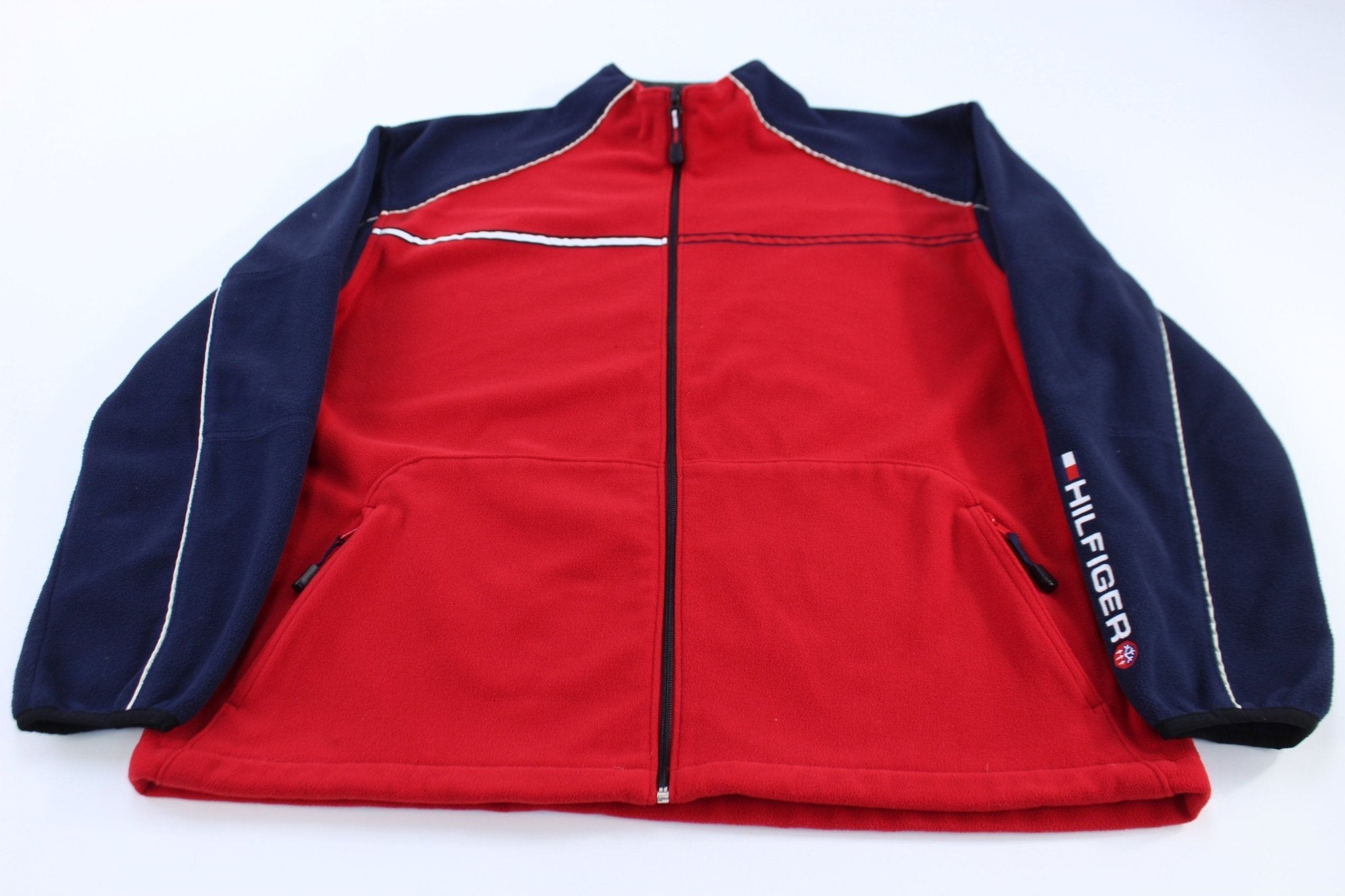 Tommy Hilfiger Cold Stop Full Zip Fleece Jacket - Jackets - Thrifted Threads