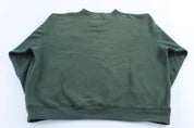 Tommy Hilfiger Embroidered Logo Green Sweatshirt - ThriftedThreads.com