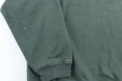 Tommy Hilfiger Embroidered Logo Green Sweatshirt - ThriftedThreads.com