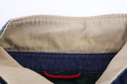 Tommy Hilfiger Embroidered Logo Tan Full Zip Jacket - Jacket - Thrifted Threads