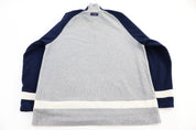 Tommy Hilfiger Jeans Grey & Blue Quarter Zip Sweater - Sweater - Thrifted Threads