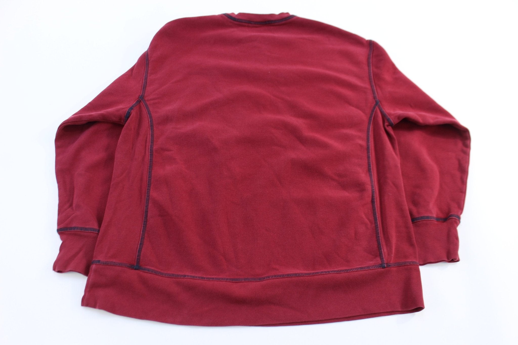 Tommy Hilfiger Jeans Maroon Pullover Sweater - Sweater - Thrifted Threads