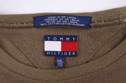Tommy Hilfiger Khaki Waffle LS T-shirt - Shirts & Tops - Thrifted Threads