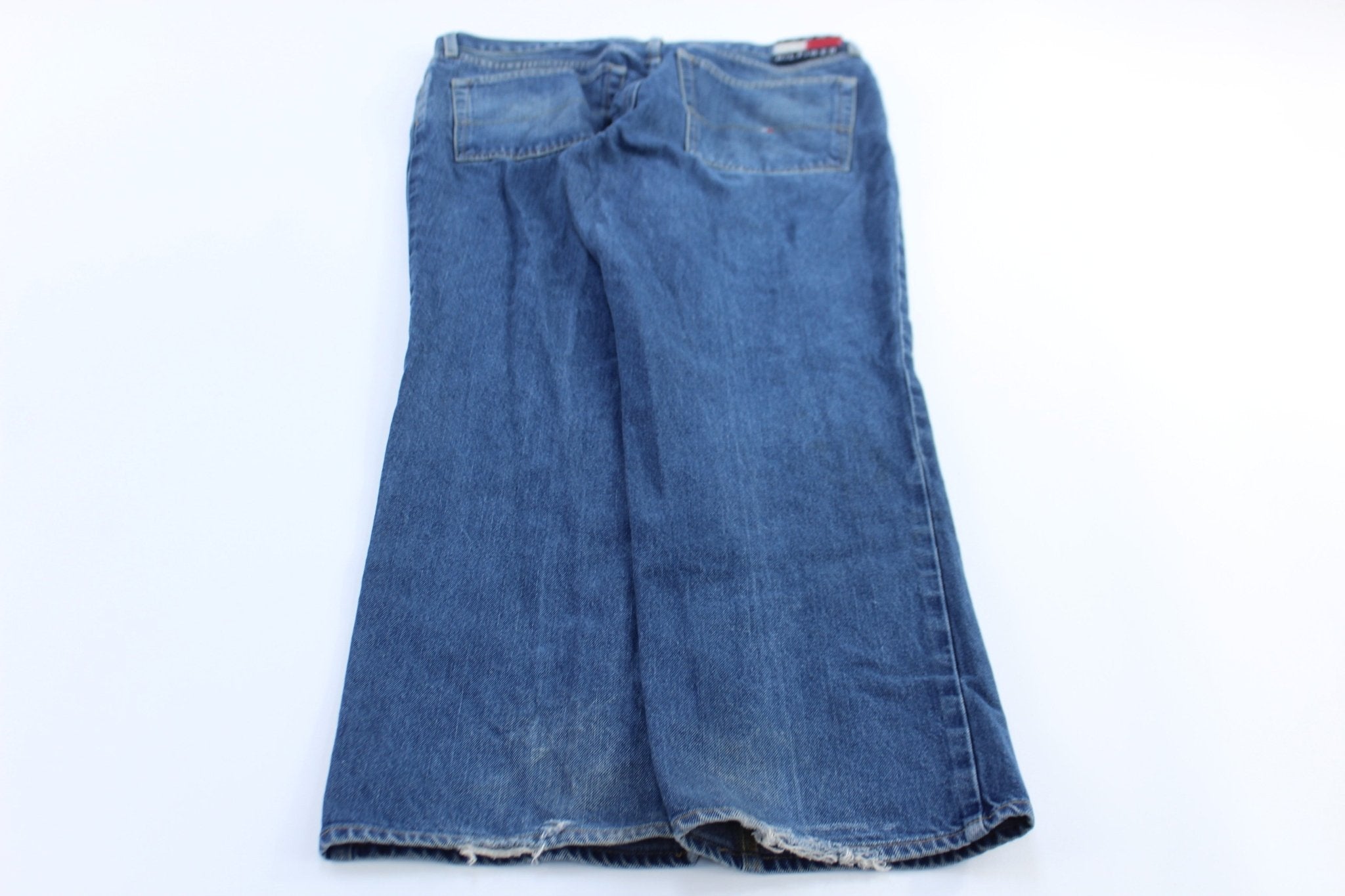 Tommy Hilfiger Logo Patch Denim Jeans - ThriftedThreads.com
