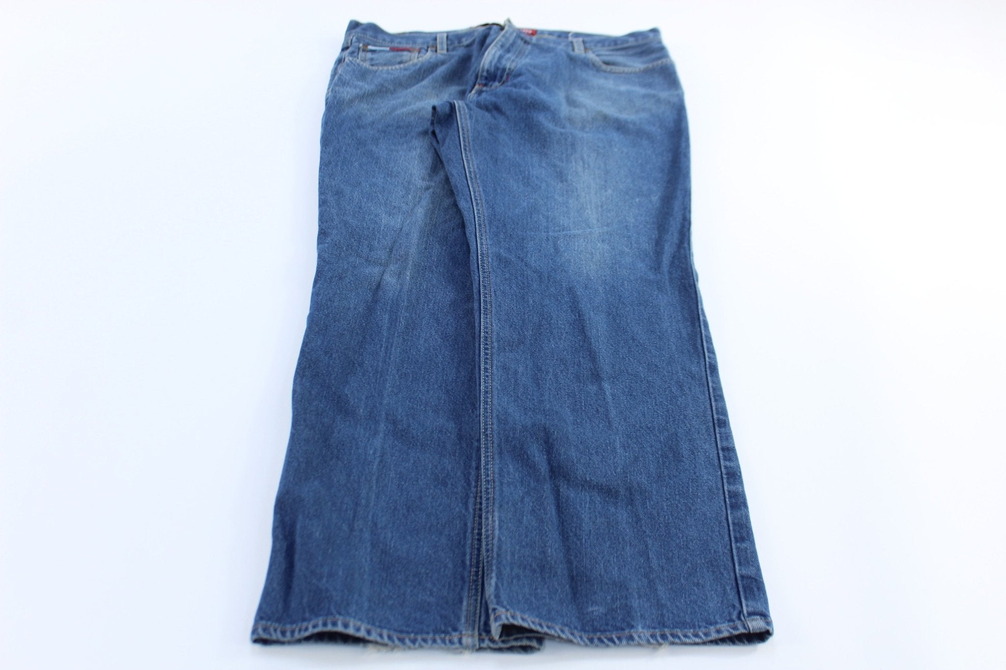 Tommy Hilfiger Logo Patch Denim Jeans - ThriftedThreads.com