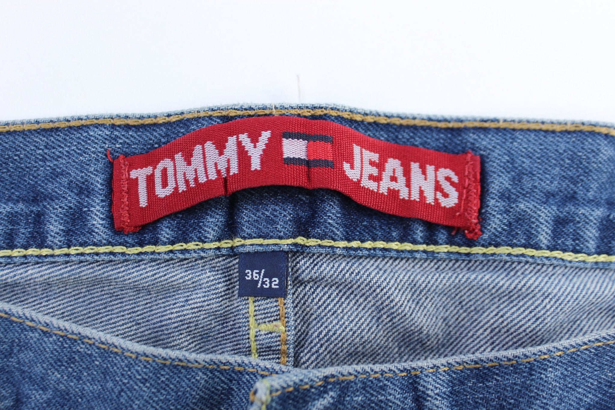 Tommy Hilfiger Logo Patch Denim Jeans - ThriftedThreads.com