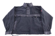 Tommy Hilfiger Logo Patch Fleece Pullover - Jacket - Thrifted Threads