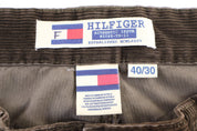 Tommy Hilfiger Olive Corduroy Pants - Pants - Thrifted Threads