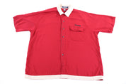 Tommy Hilfiger Racing Red Sleep Button Down - Button Ups/Downs - Thrifted Threads