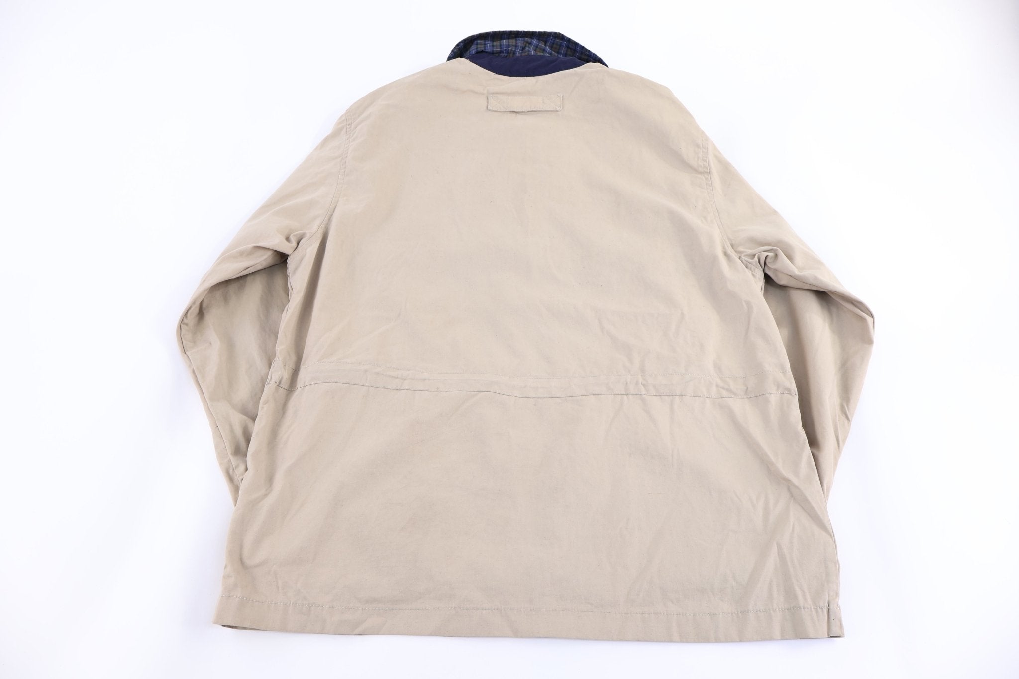 Tommy Hilfiger Tan Full Zip Jacket - Jacket - Thrifted Threads
