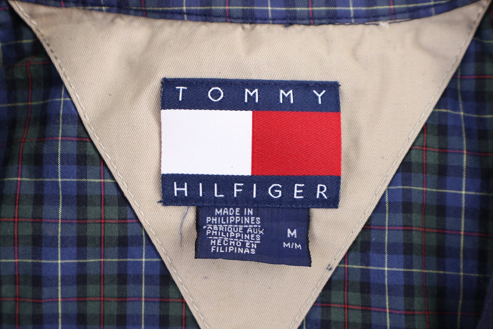 Tommy Hilfiger Tan Full Zip Jacket - Jacket - Thrifted Threads