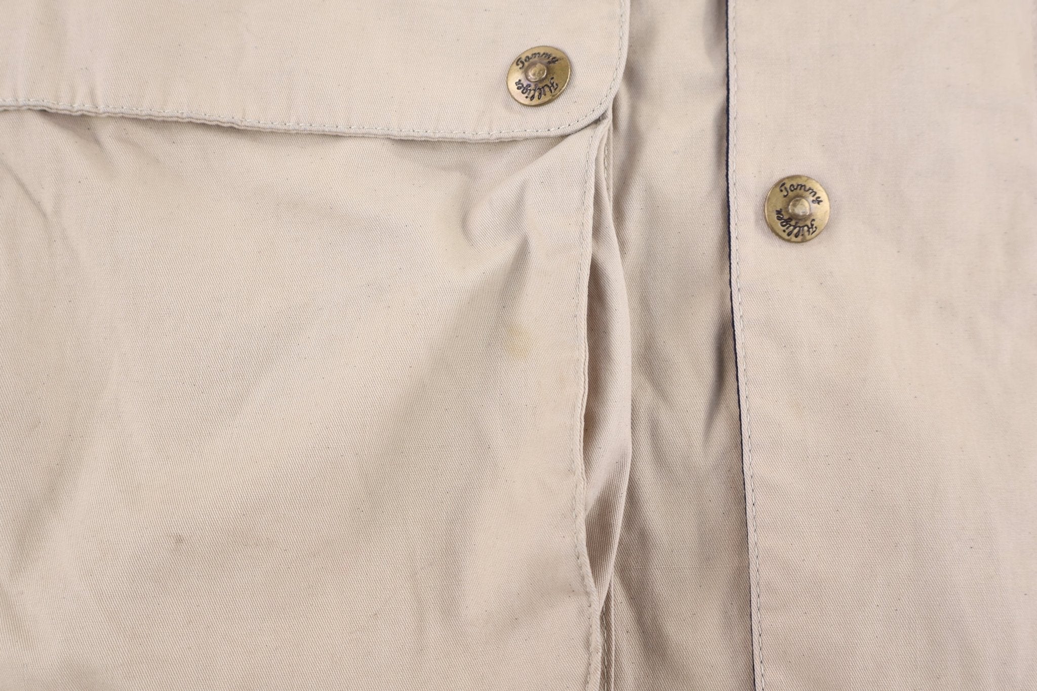 Tommy Hilfiger Tan Full Zip Jacket - Jacket - Thrifted Threads