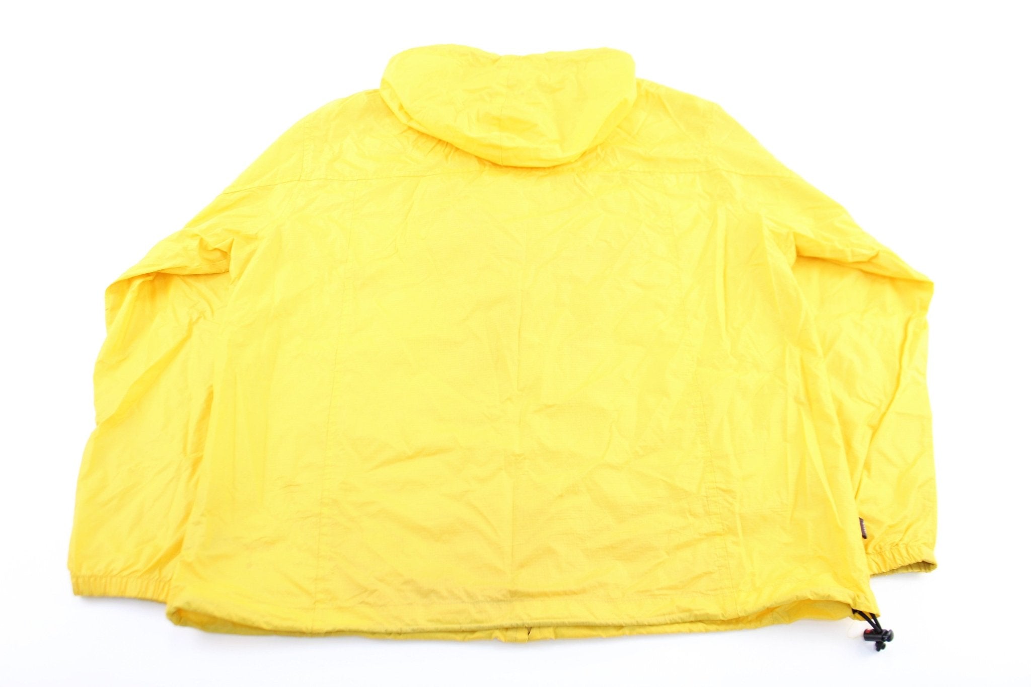 Tommy Jeans Yellow Zip Up Hooded Jacket - ThriftedThreads.com