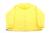 Tommy Jeans Yellow Zip Up Hooded Jacket - ThriftedThreads.com