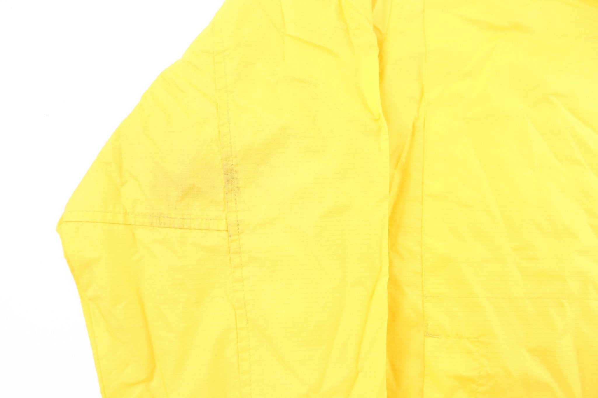 Tommy Jeans Yellow Zip Up Hooded Jacket - ThriftedThreads.com