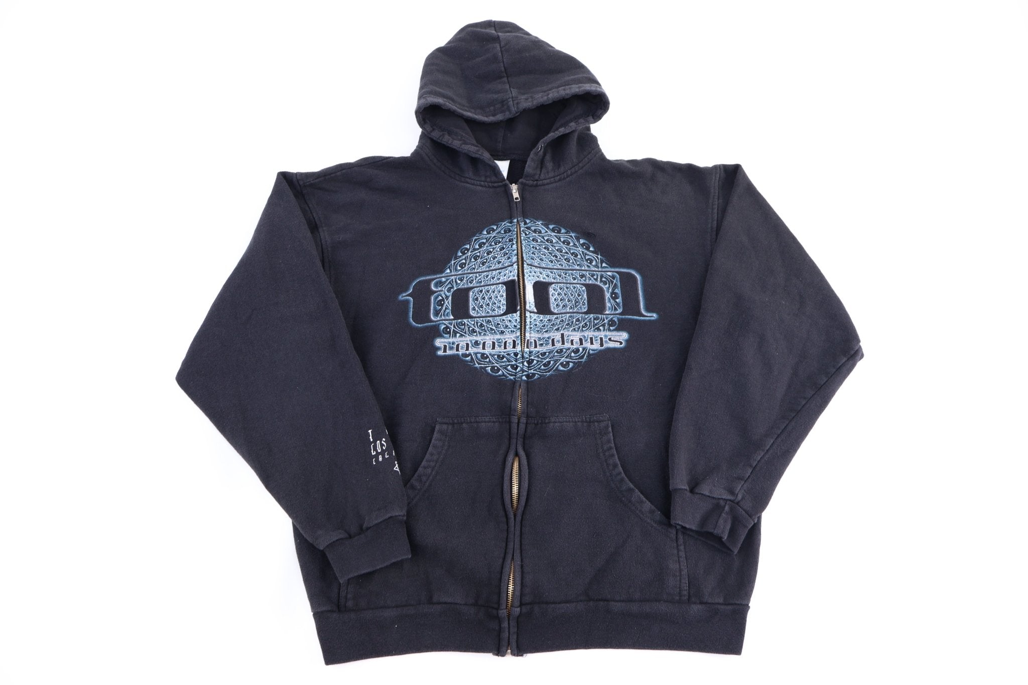 Tool 10,000 Days Black Full Zip Jacket - Jacket - Thrifted Threads