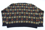 Towncraft Argyle Patterned Sweater - ThriftedThreads.com