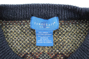 Towncraft Argyle Patterned Sweater - ThriftedThreads.com
