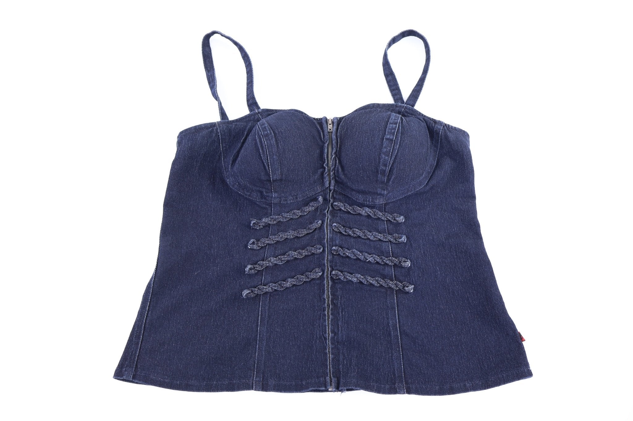 Tripp NYC Denim Corset - Jerseys/Tanks - Thrifted Threads