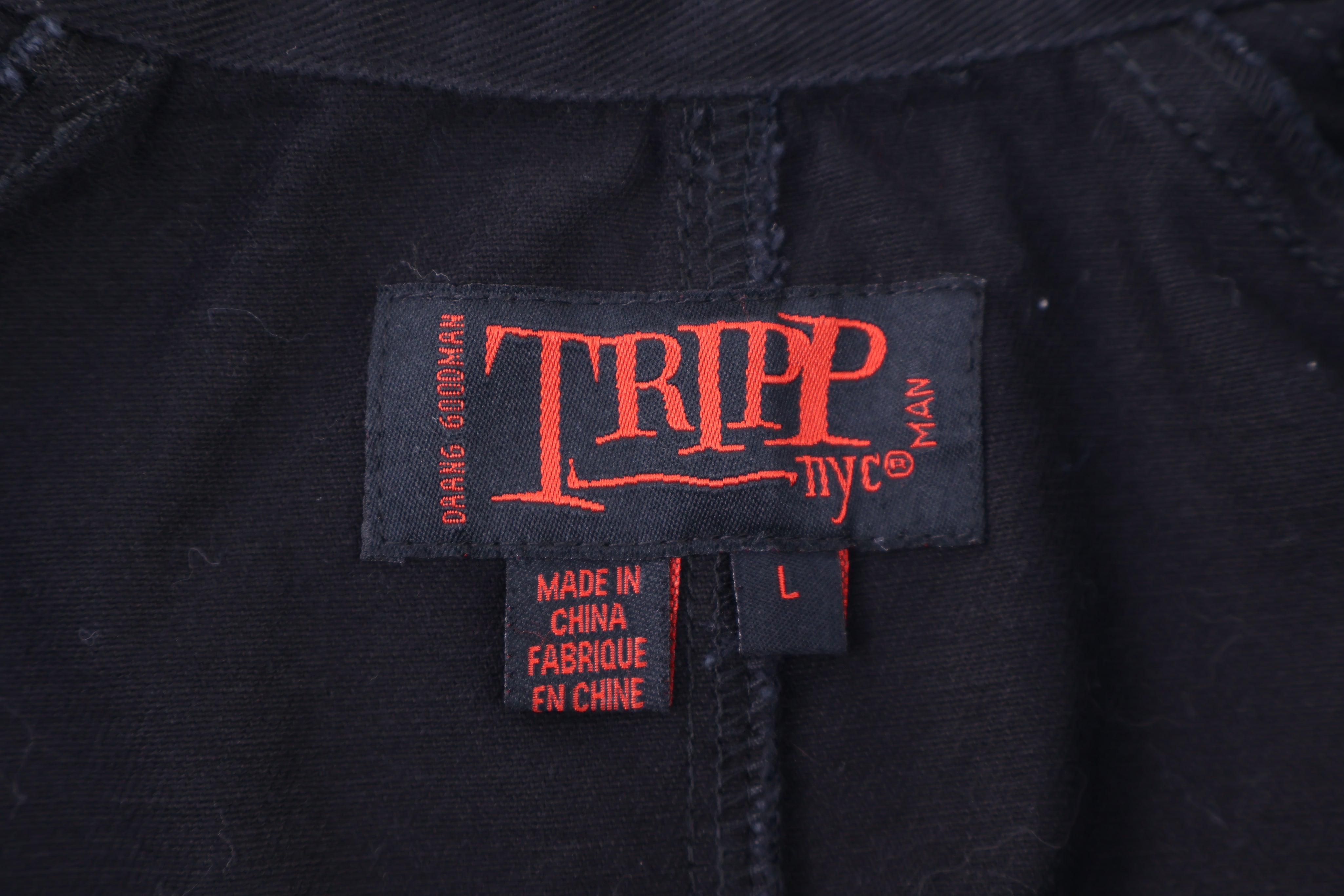 Tripp NYC Goth Full Zip Trench Coat - Jacket - Thrifted Threads
