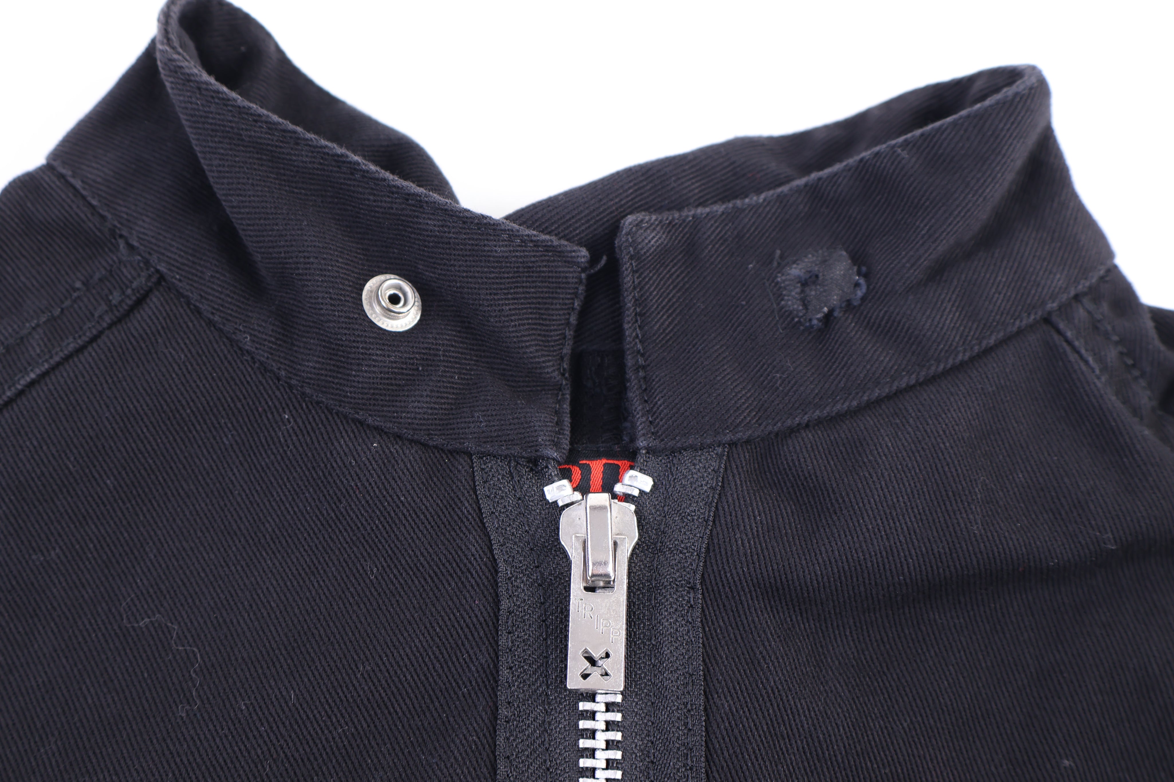 Tripp NYC Goth Full Zip Trench Coat - Jacket - Thrifted Threads