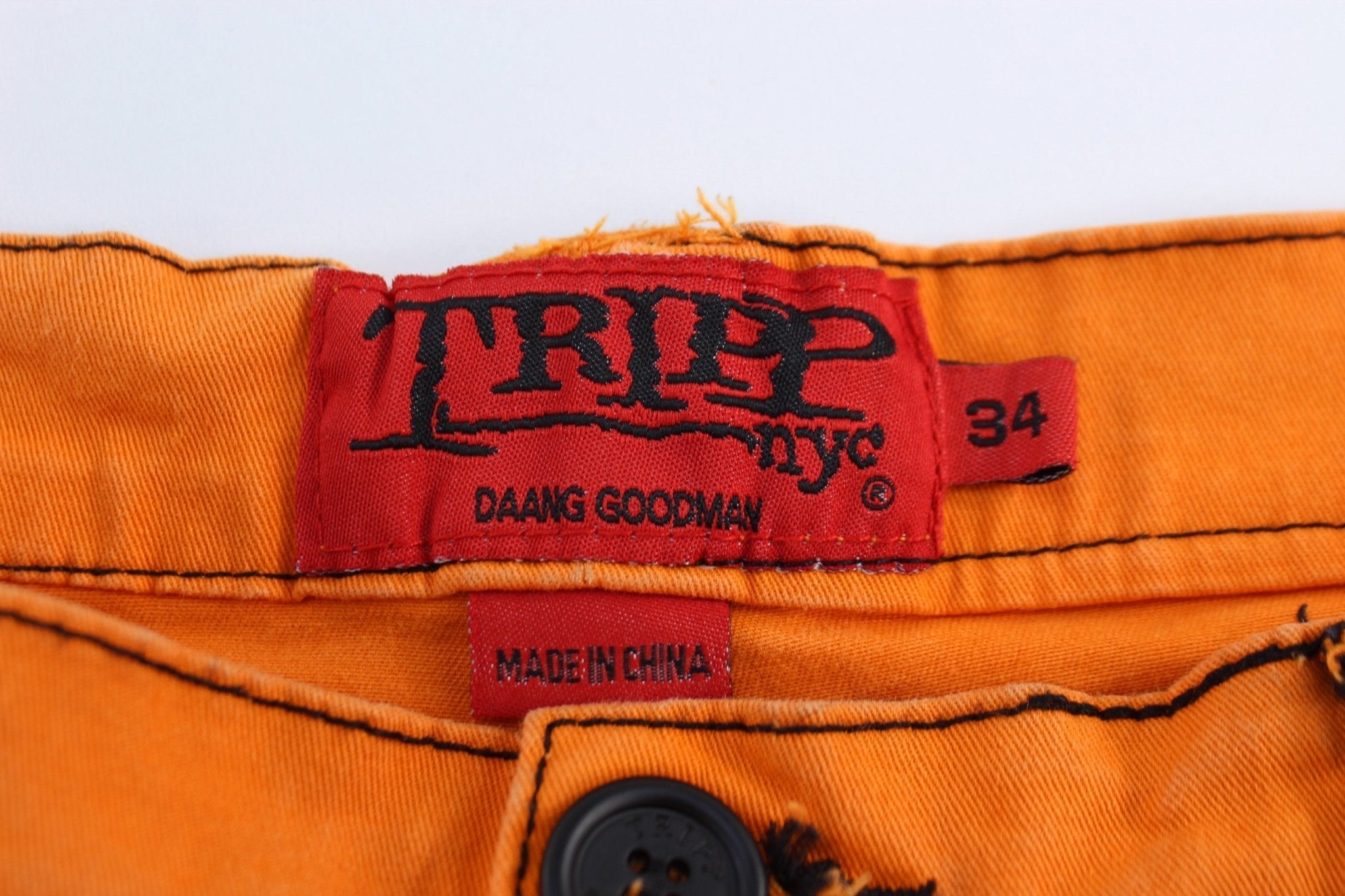 Tripp NYC Orange Pants - Pants/Shorts - Thrifted Threads