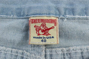 True Religion Billy Supert Light Wash Denim Jeans - ThriftedThreads.com