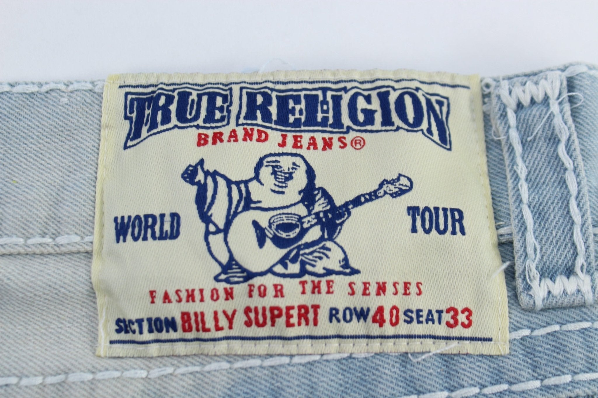 True Religion Billy Supert Light Wash Denim Jeans - Pants - Thrifted Threads