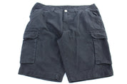 True Religion Black Cargo shorts - ThriftedThreads.com