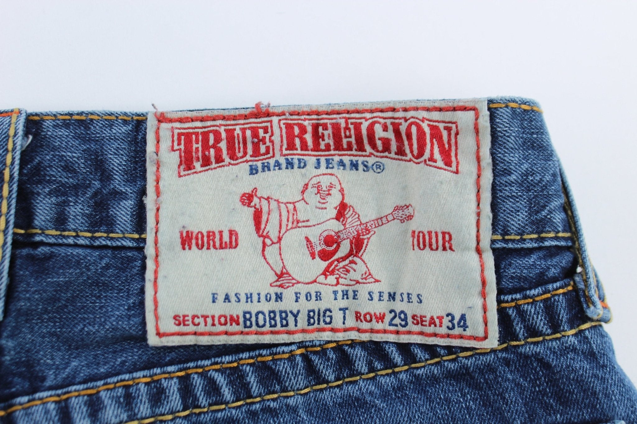 True Religion Bobby Big T Denim Jeans - ThriftedThreads.com