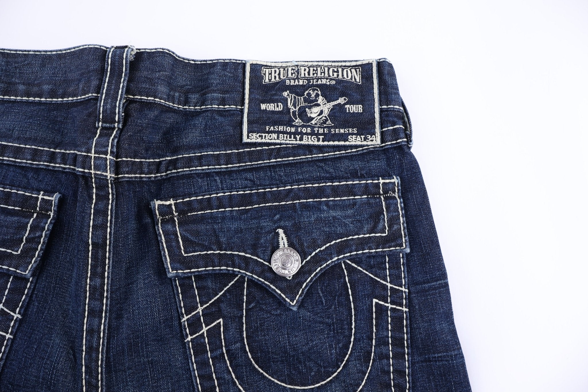 True Religion Dark Wash Denim Jeans - Pants - Thrifted Threads