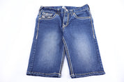 True Religion Dark Wash Denim Shorts - Pants/Shorts - Thrifted Threads