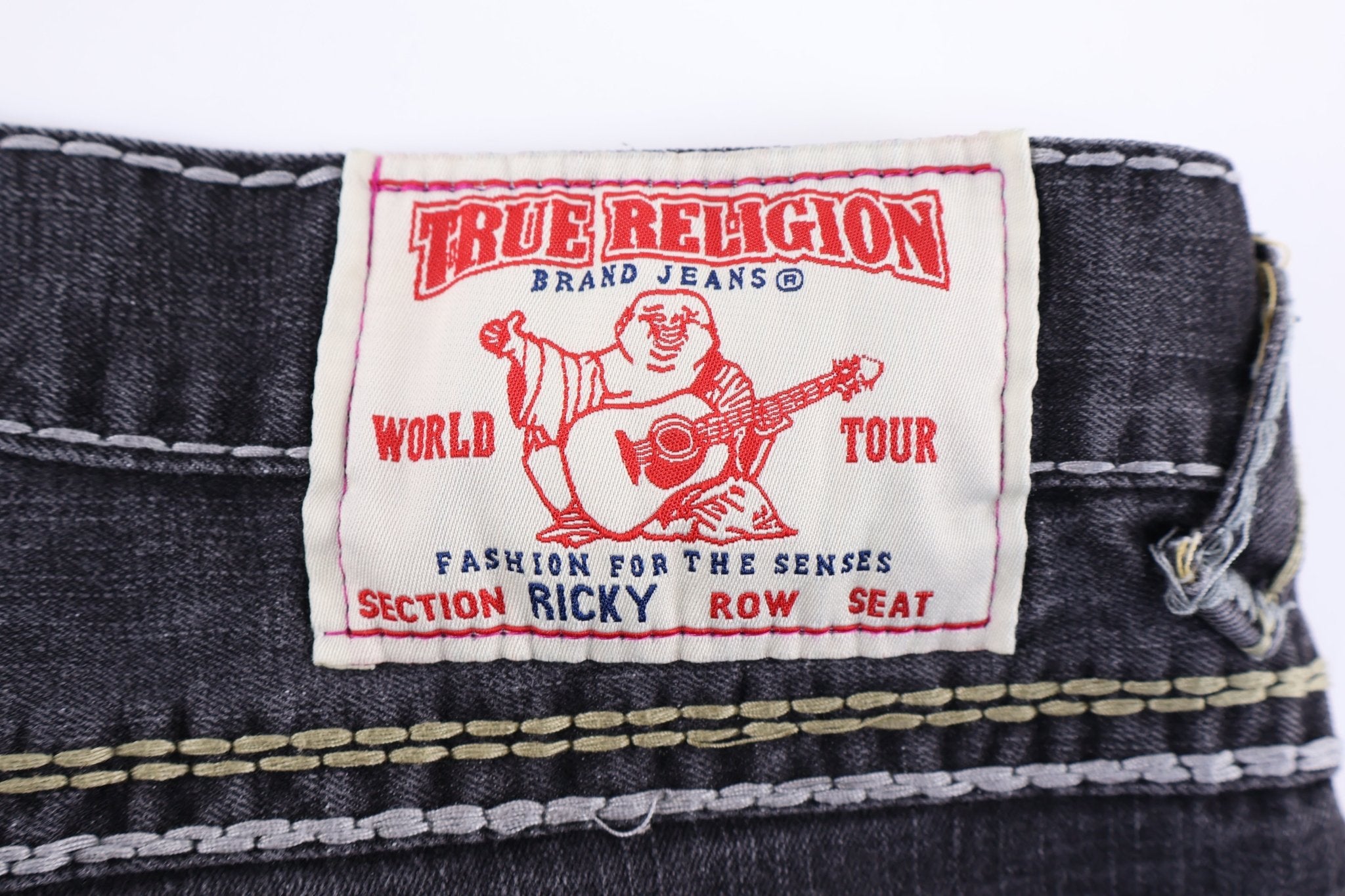 True Religion Dark Wash Denim Shorts - Pants/Shorts - Thrifted Threads