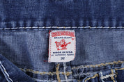 True Religion Dark Wash Denim Shorts - Pants/Shorts - Thrifted Threads