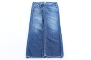 True Religion Embroidered Straight Denim Jeans - ThriftedThreads.com