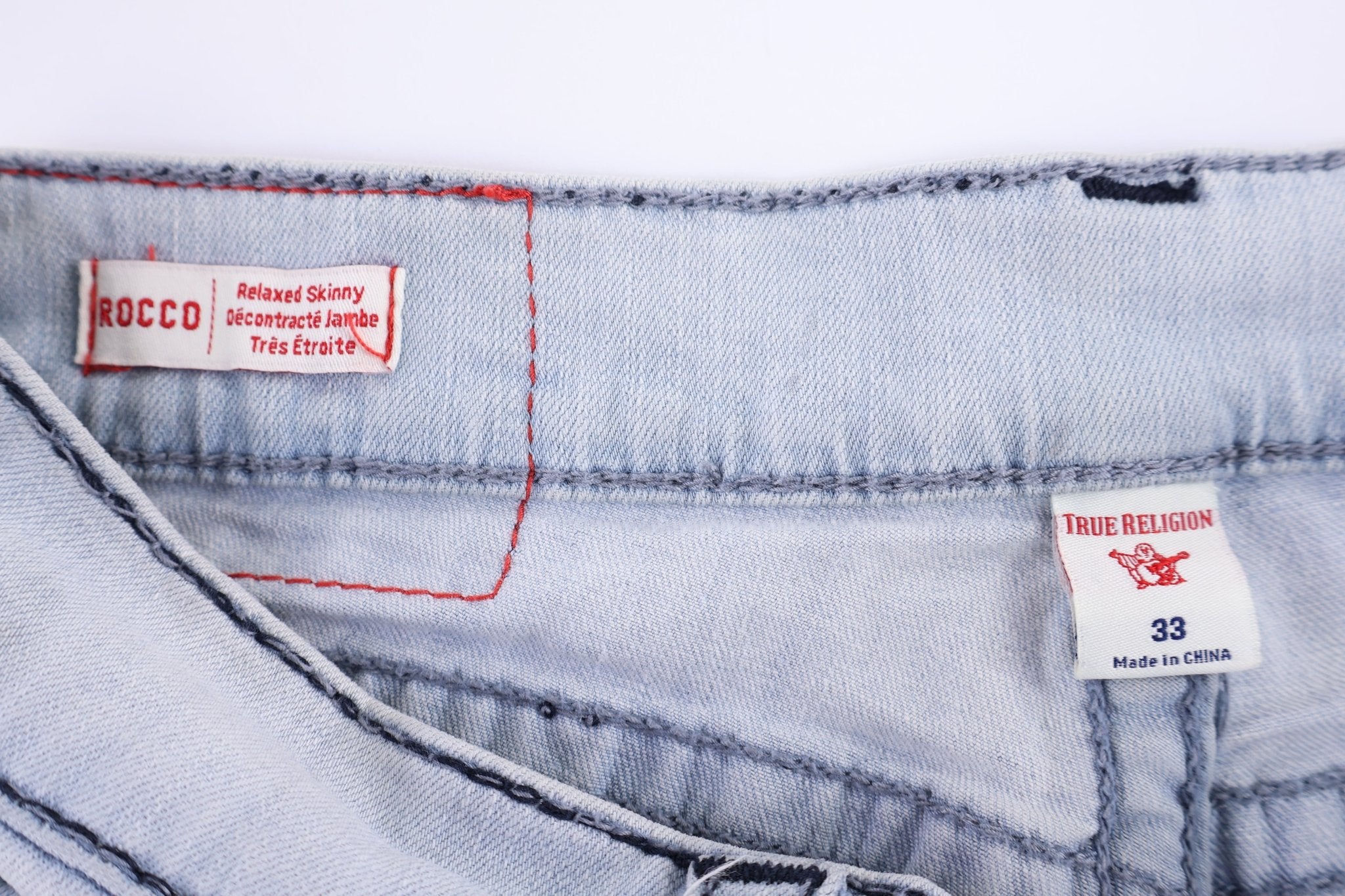 True Religion Light Wash Denim Jeans - Pants - Thrifted Threads