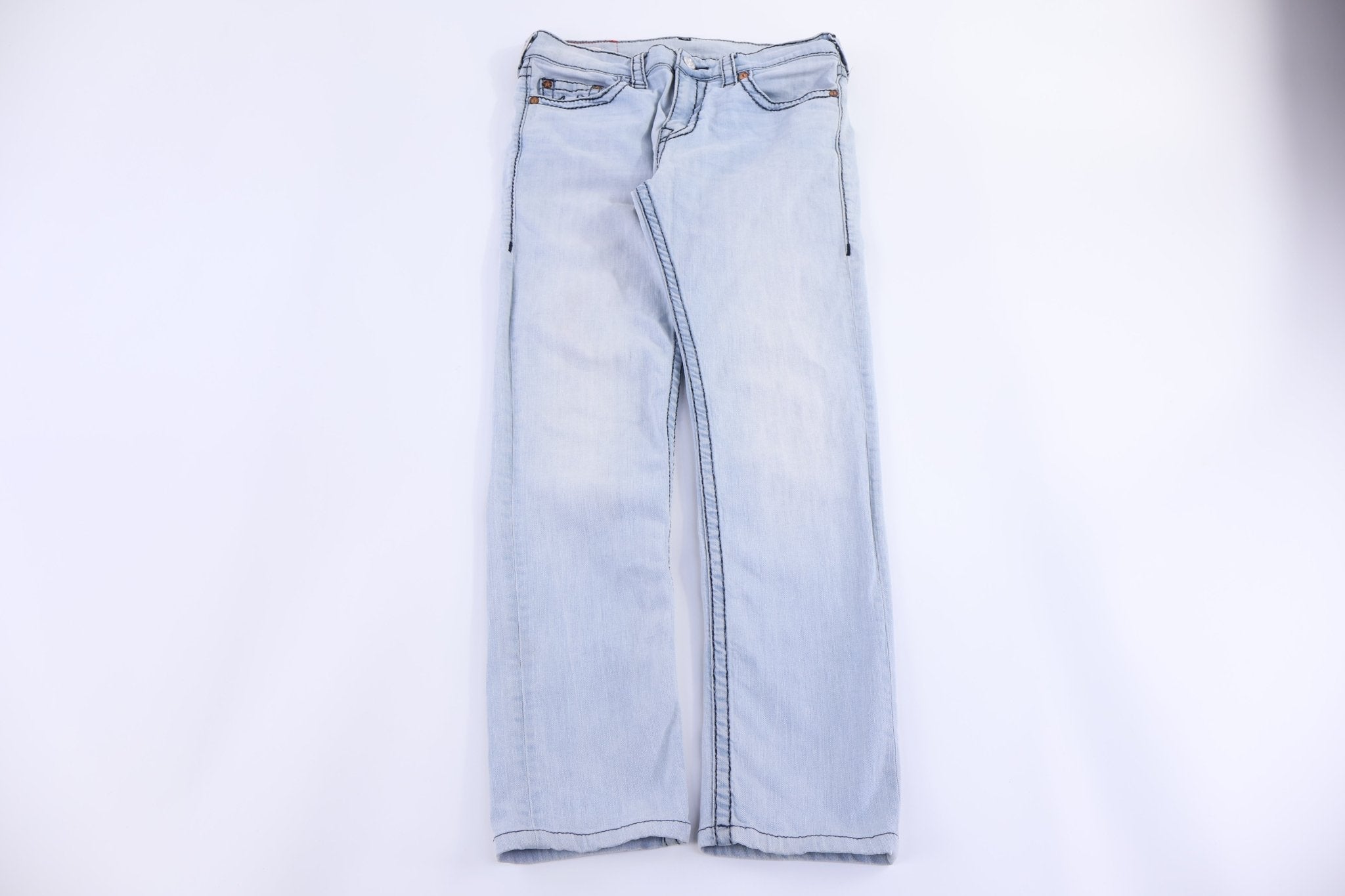 True Religion Light Wash Denim Jeans - Pants - Thrifted Threads