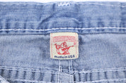 True Religion Light Wash Denim Shorts - Thrifted Threads