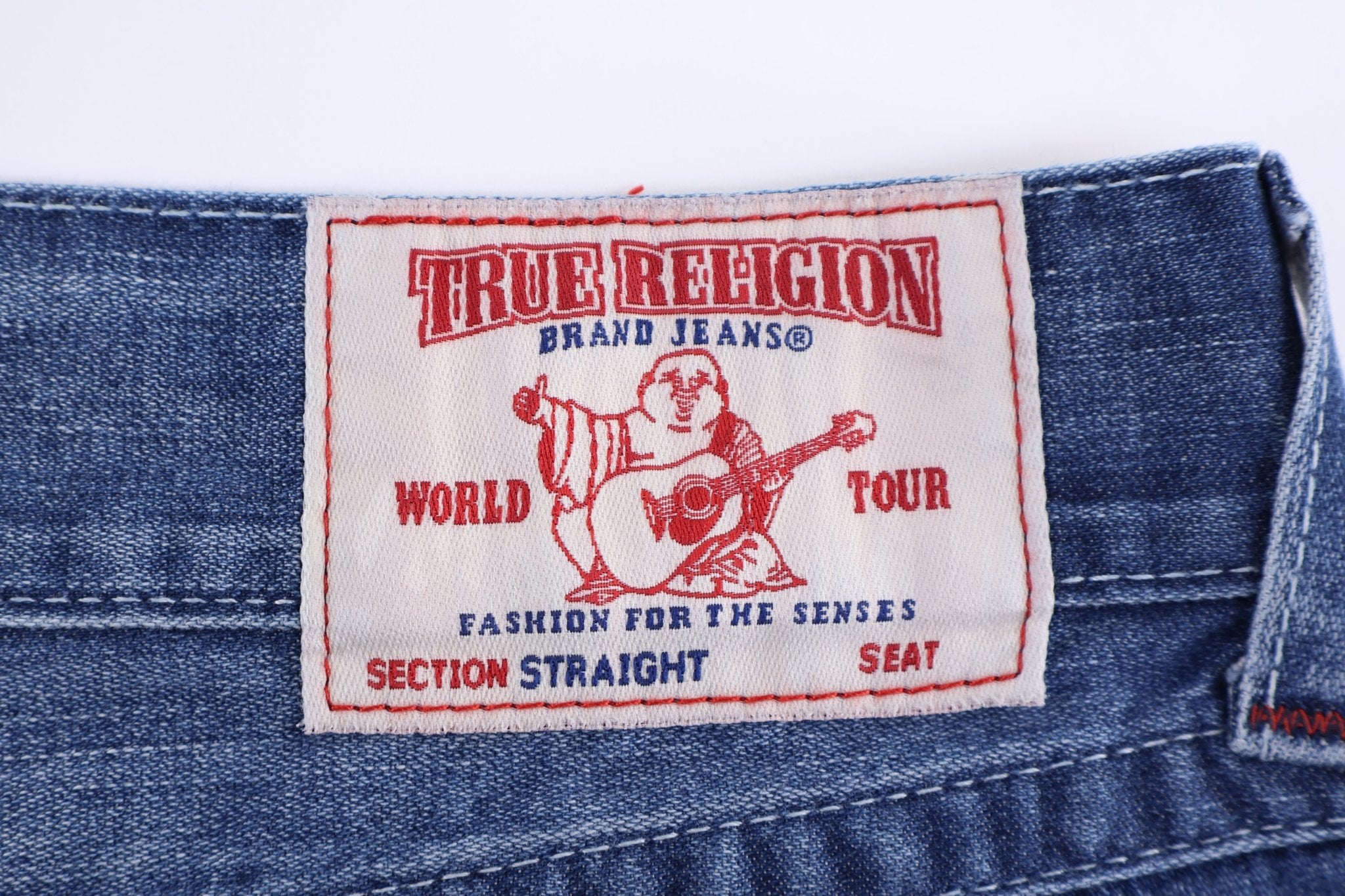 True Religion Medium Wash Denim Jeans - Pants - Thrifted Threads