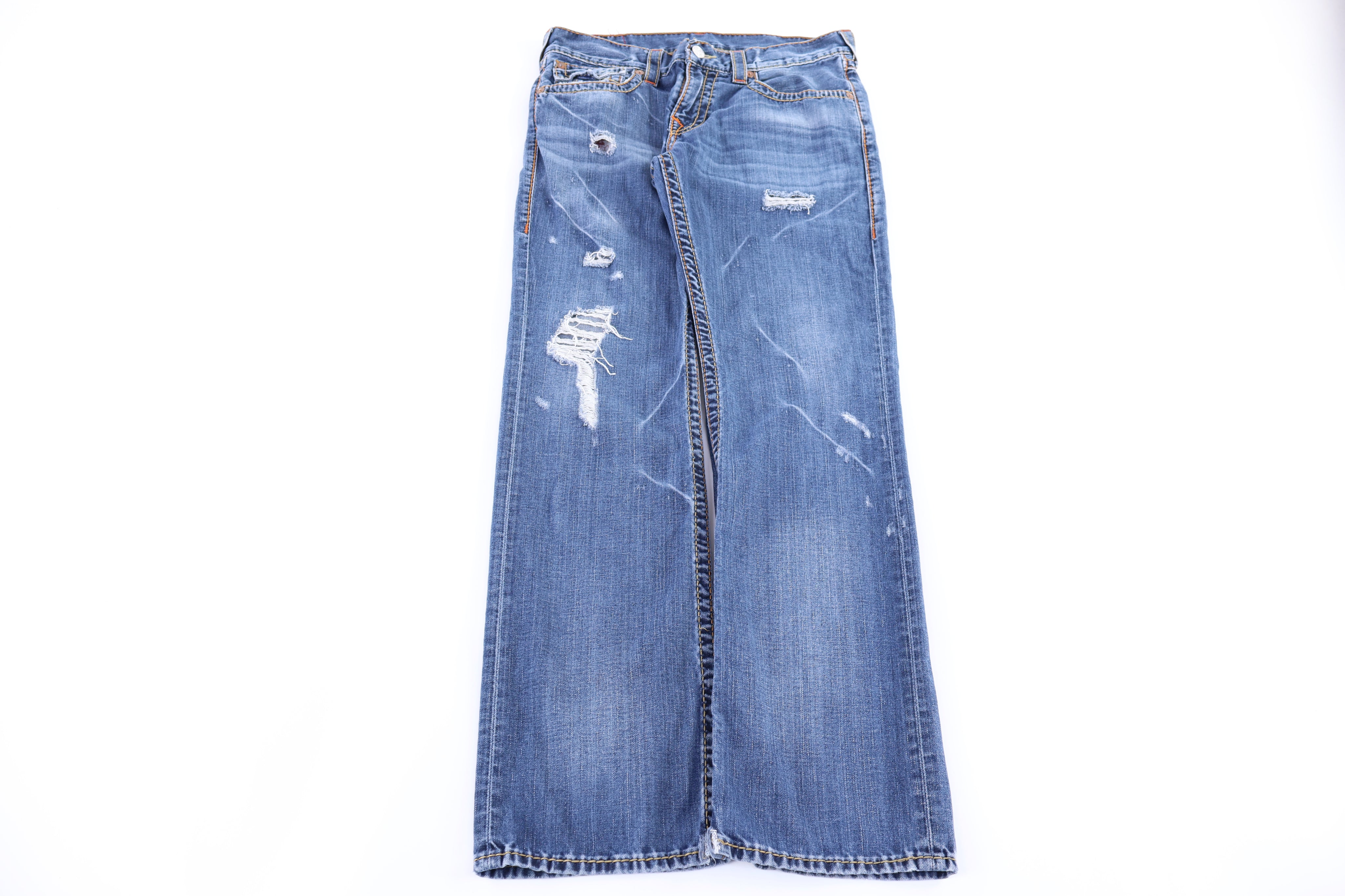 True Religion Medium Wash Denim Jeans - Pants - Thrifted Threads