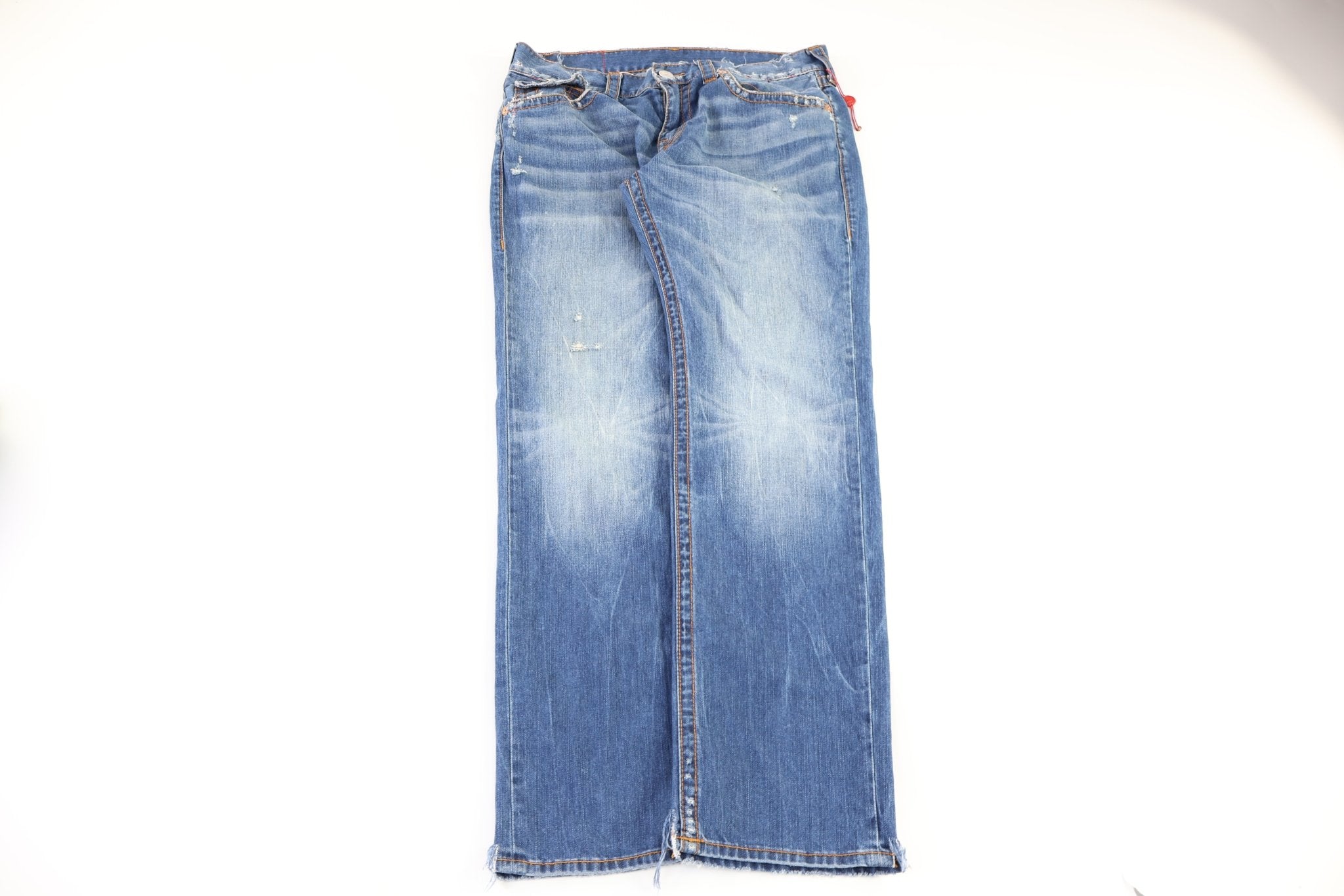 True Religion Medium Wash Denim Jeans - pants - Thrifted Threads