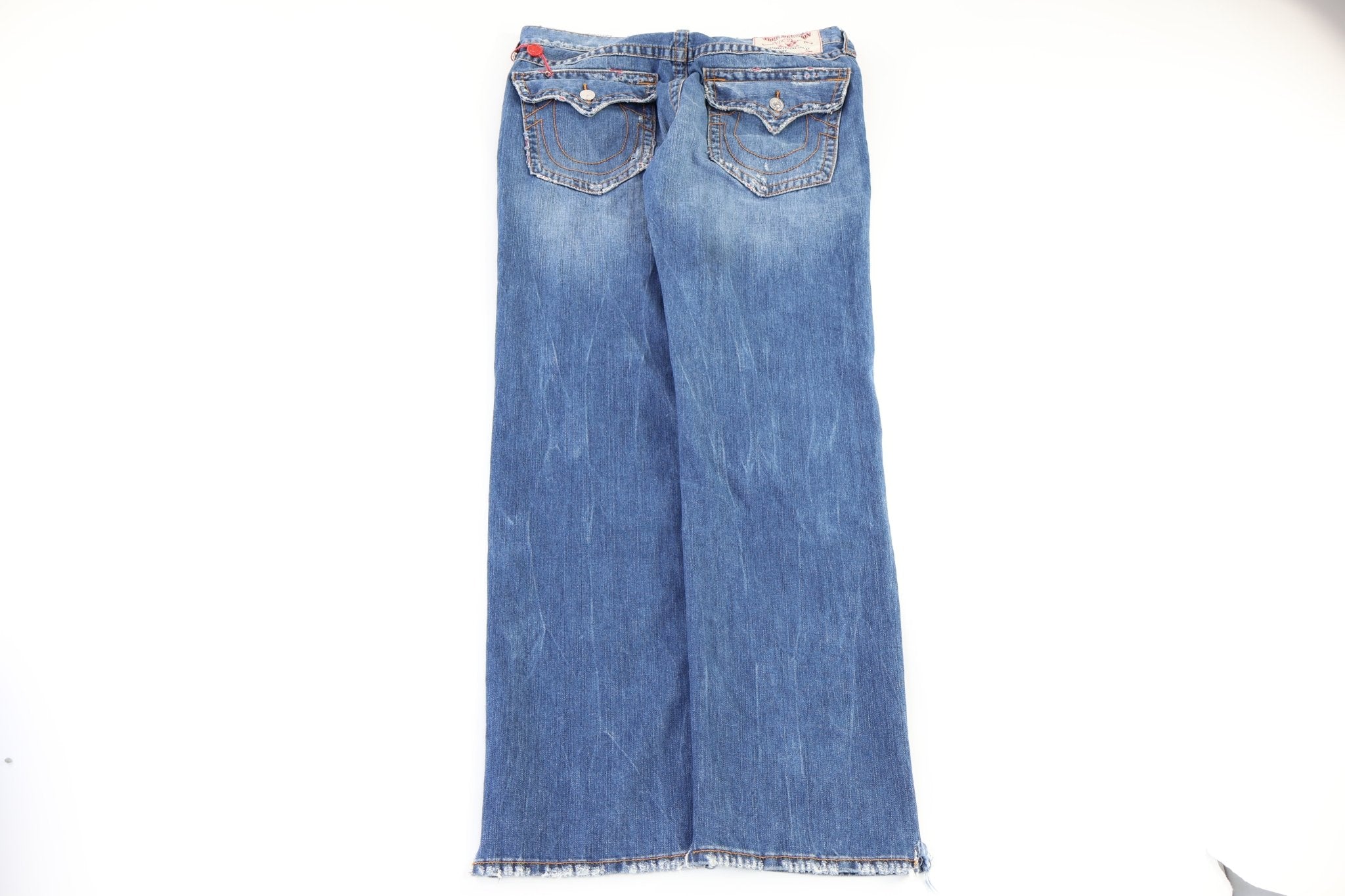 True Religion Medium Wash Denim Jeans - pants - Thrifted Threads
