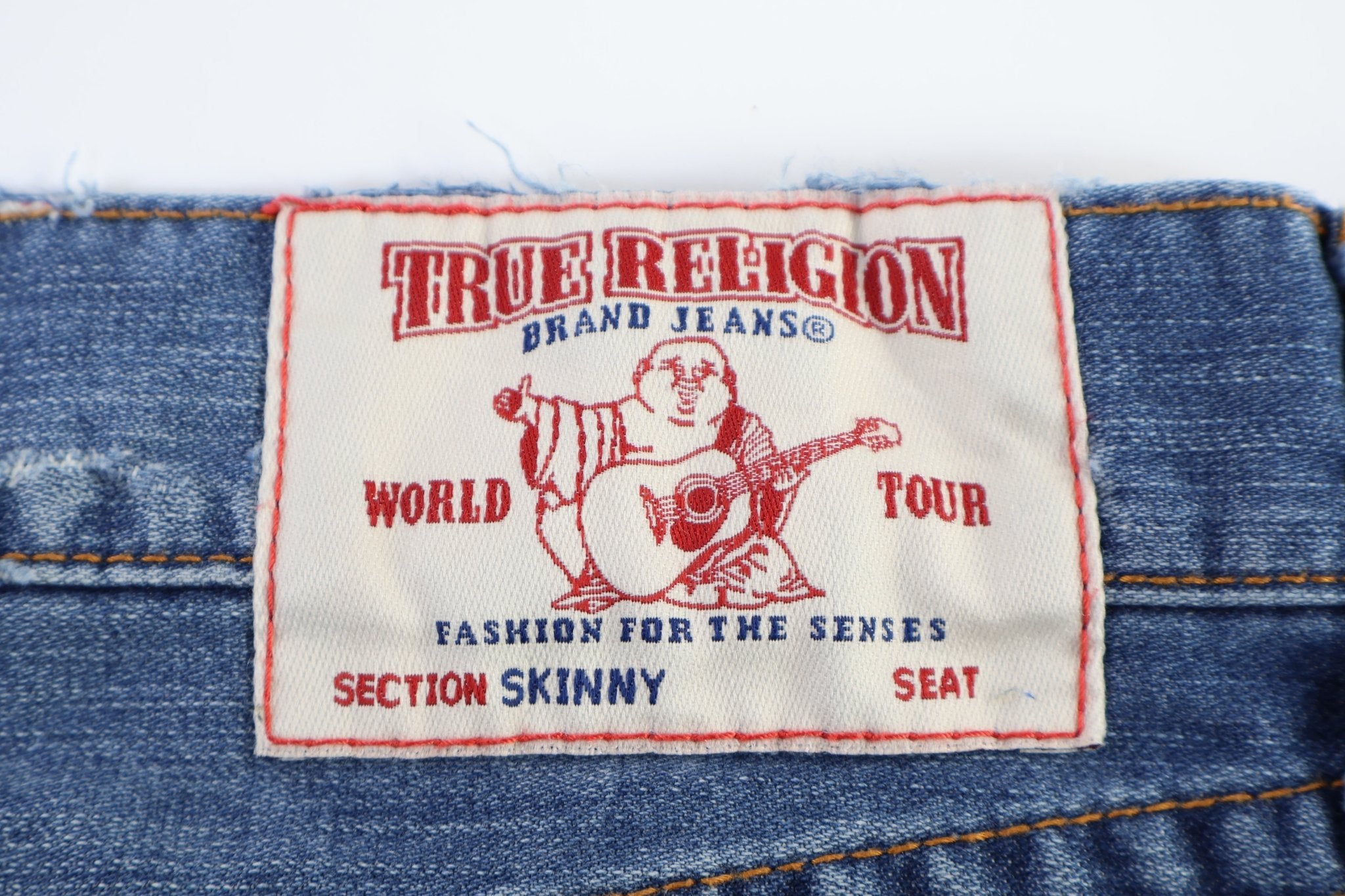 True Religion Medium Wash Denim Jeans - pants - Thrifted Threads