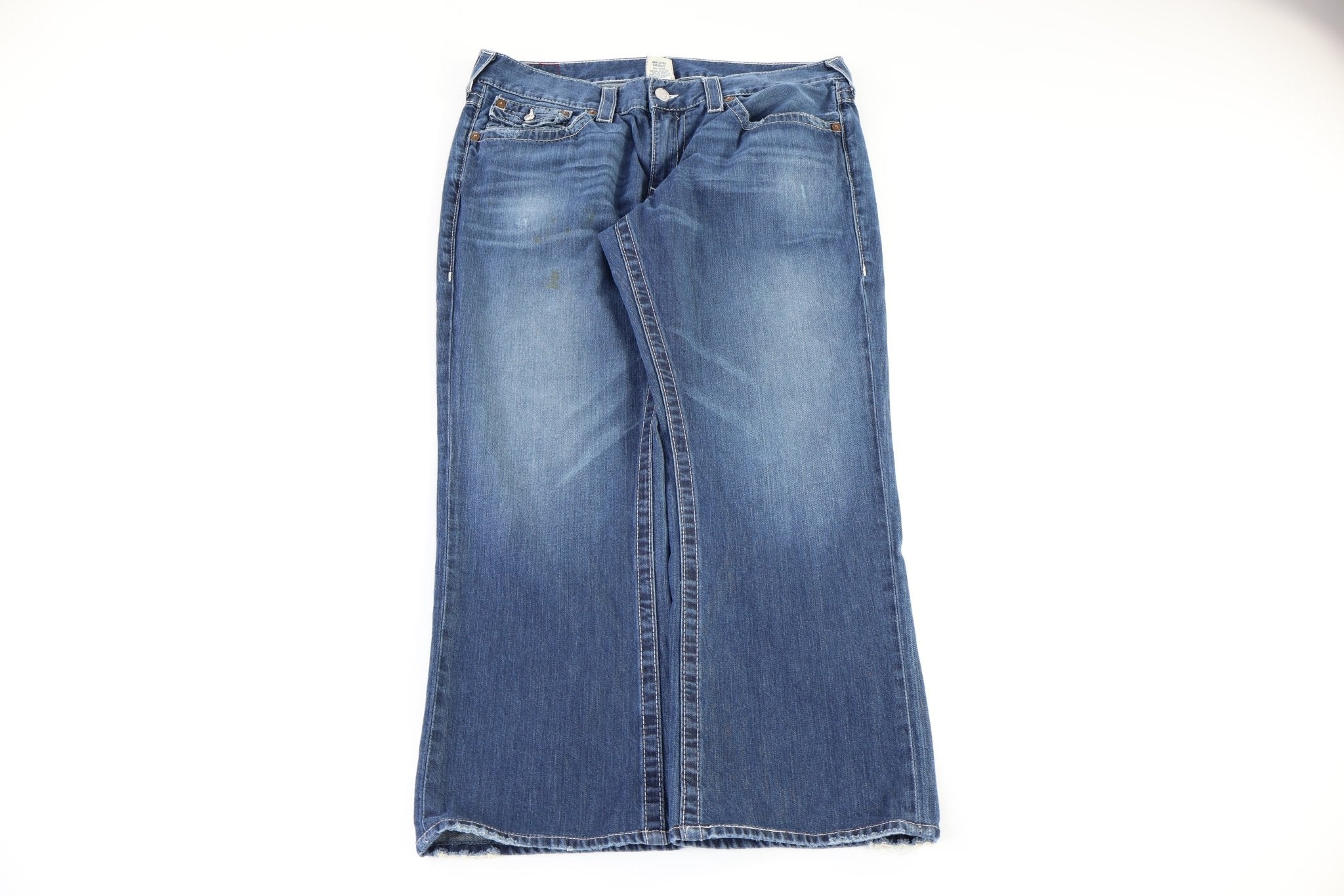 True Religion Ricky Medium Wash Denim Jeans - Pants - Thrifted Threads
