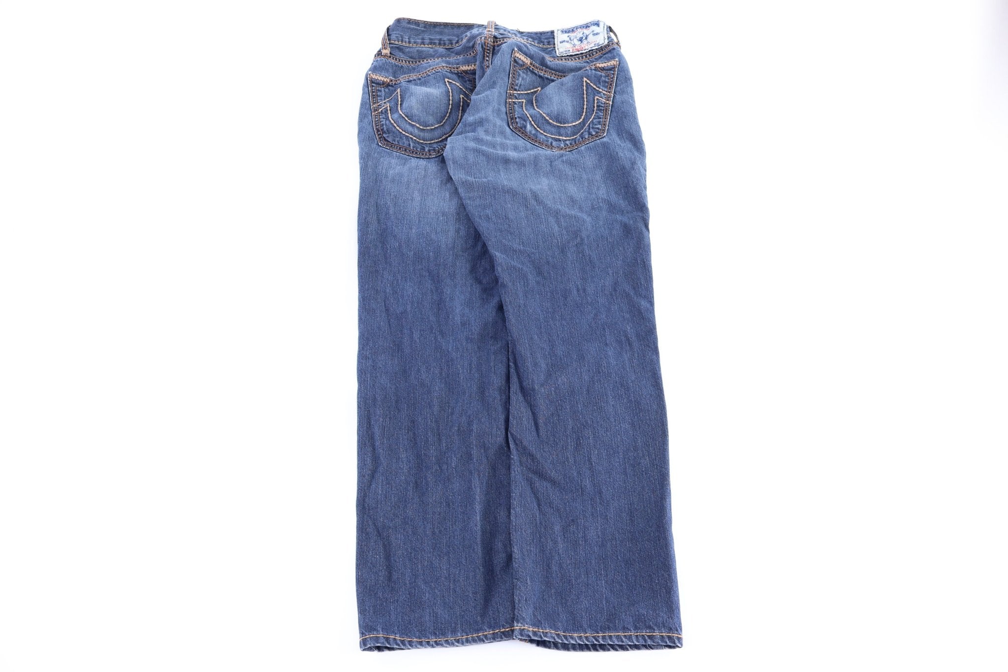 True Religion Straight Dark Wash Denim Jeans - Pants - Thrifted Threads