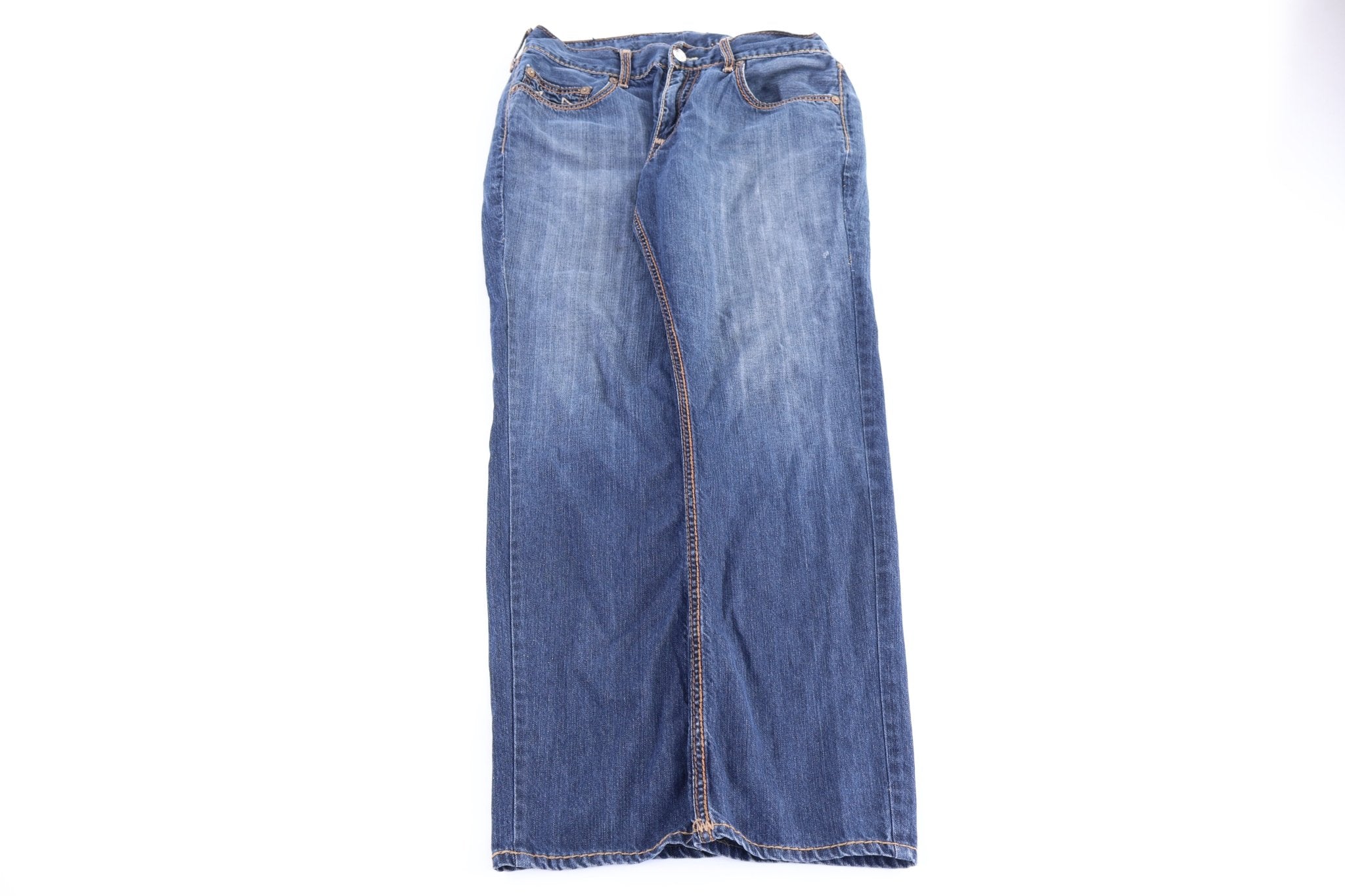 True Religion Straight Dark Wash Denim Jeans - Pants - Thrifted Threads