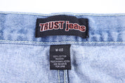 Trust Jeans Light Wash Denim Shorts - Pants/Shorts - Thrifted Threads