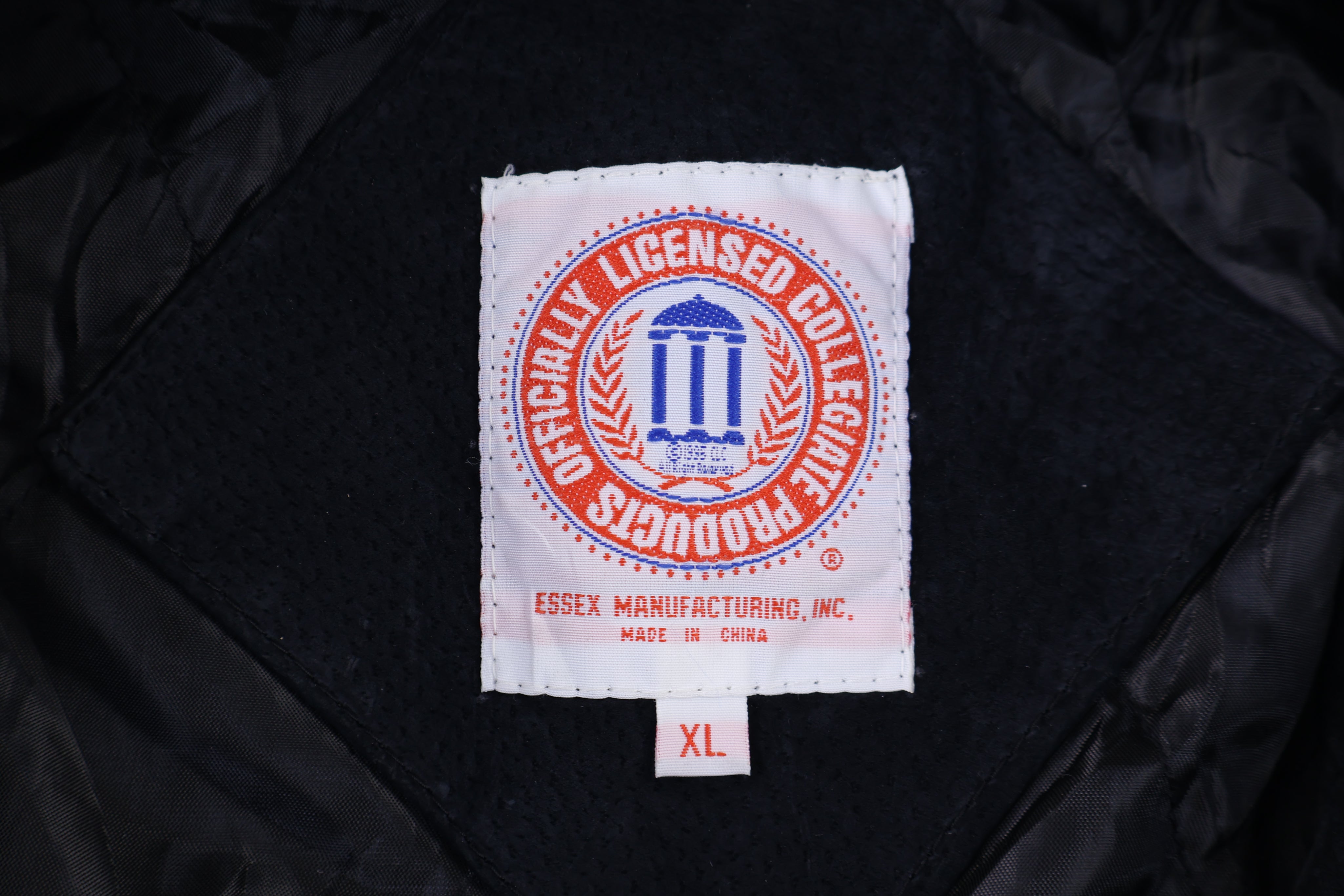 University of Connecticut Full Leather Suede Jacket - Jacket - Thrifted Threads