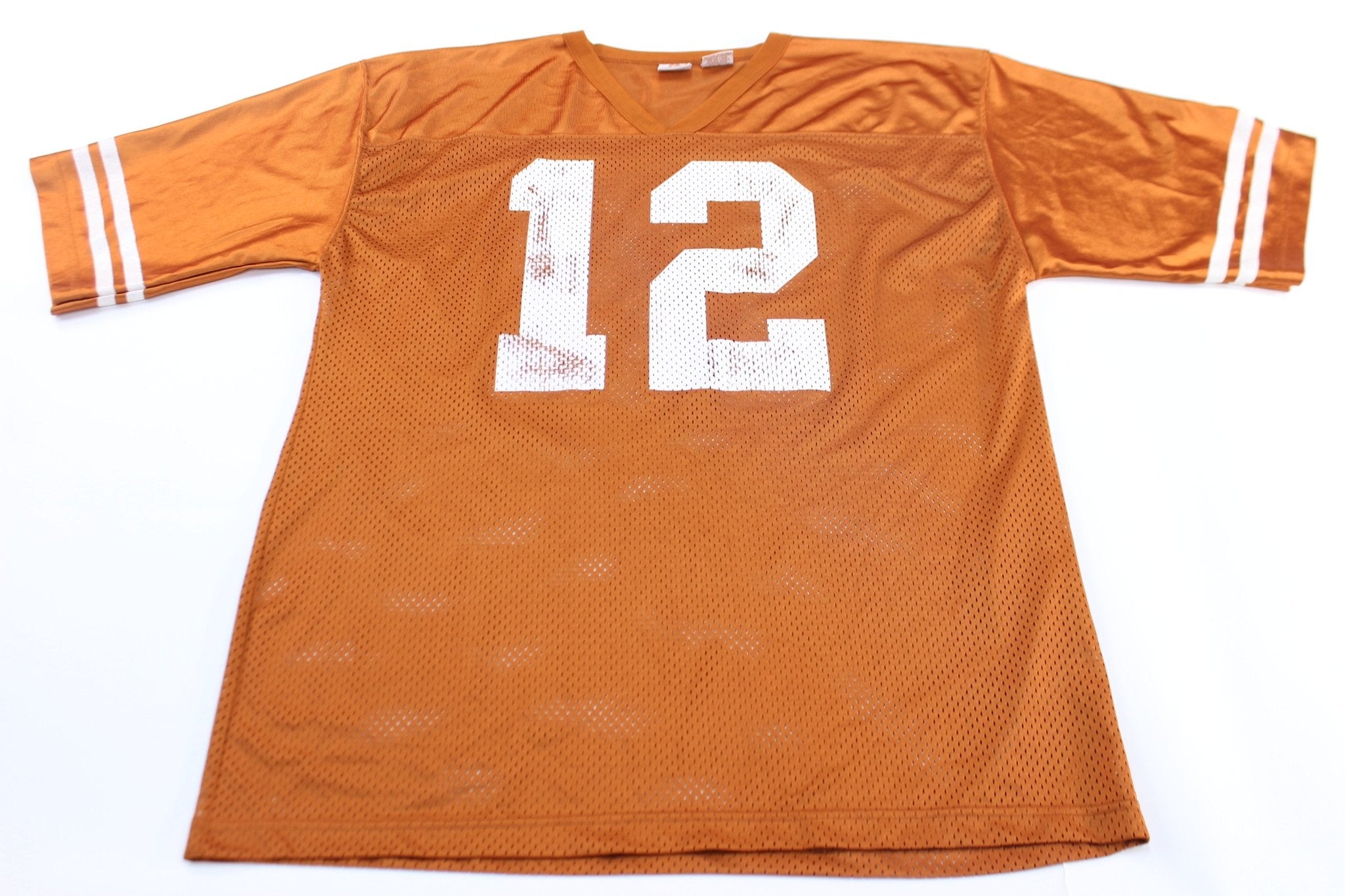 University of Texas Longhorns #12 Co - Op Football Jersey - ThriftedThreads.com