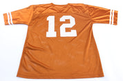 University of Texas Longhorns #12 Co - Op Football Jersey - ThriftedThreads.com